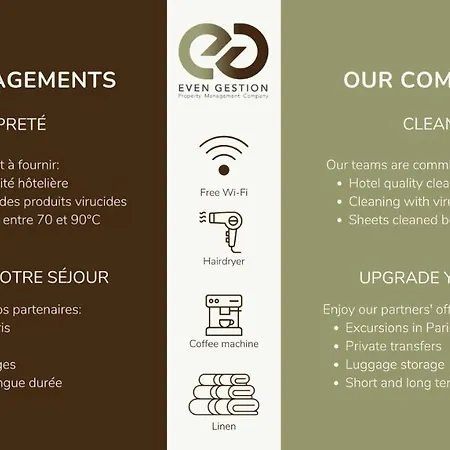 Daire 42#studio 2pers#sevres-lecourbe#necker Paris