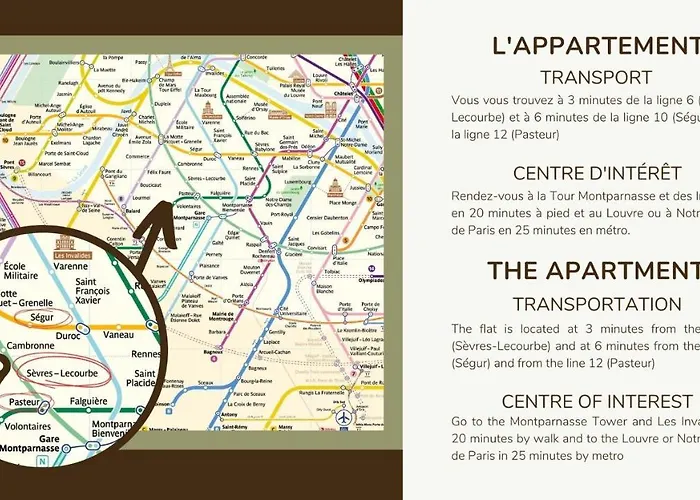 42#studio 2pers#sevres-lecourbe#necker * Paris